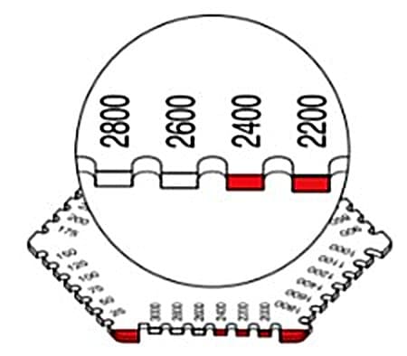 Elcometer 154 Wet Film Combs