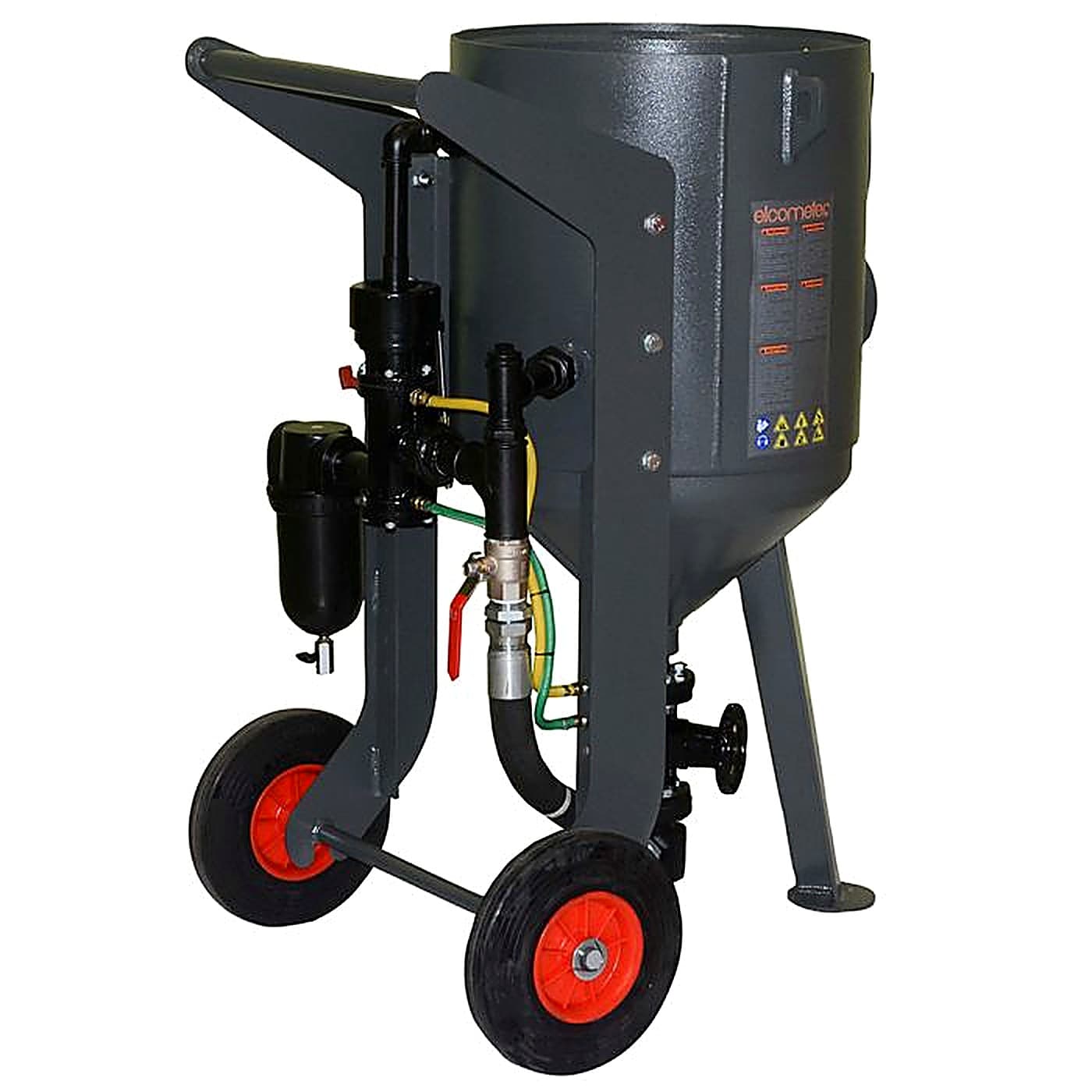 Elcometer 100C Contractor Portable Abrasive Blast Machine - 12bar