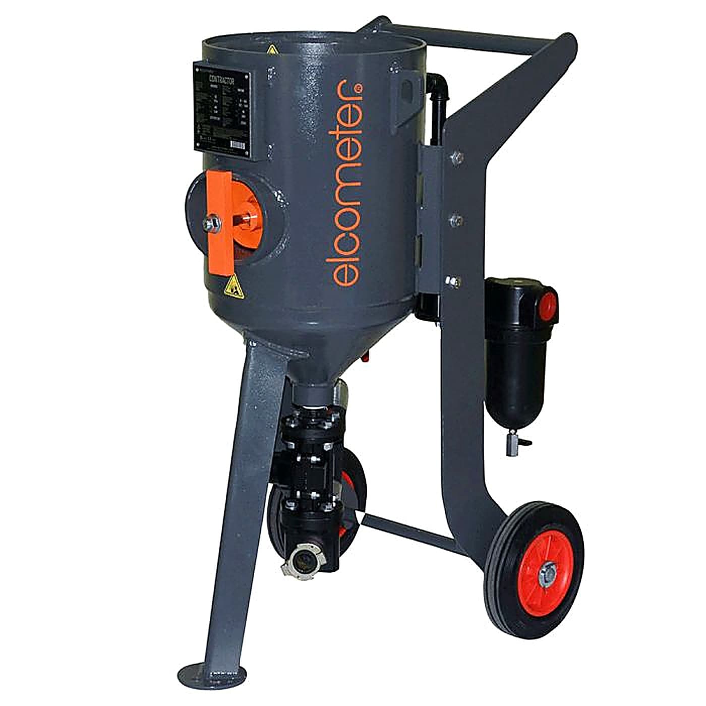 Elcometer 40C Contractor Portable Abrasive Blast Machine - 12bar