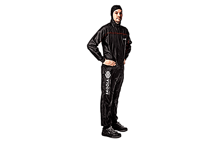 Sagola Black Anti-Static Coveralls