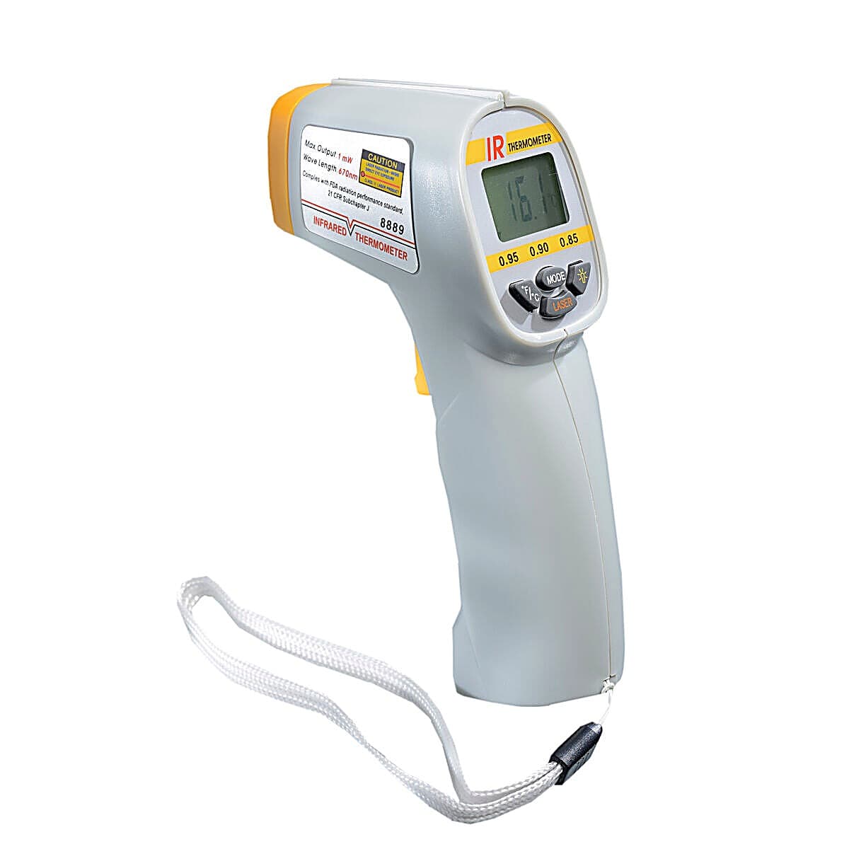 8889 Digital Mini Gun Infra Red Thermometer