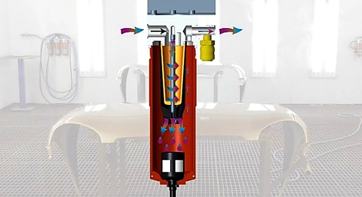 Sagola 4120 Plus Air Regulator Filter - Stage 1
