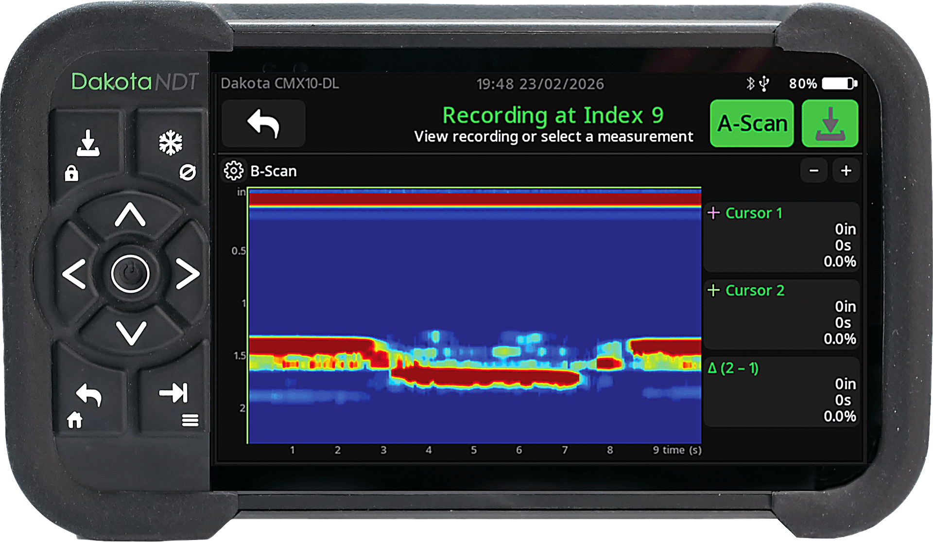 Dakota CMX10-DL Full Wave Capture Thickness Gauge