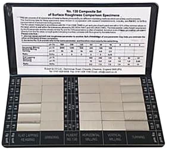 Rubert 130 Composite Set Surface Roughness Comparator