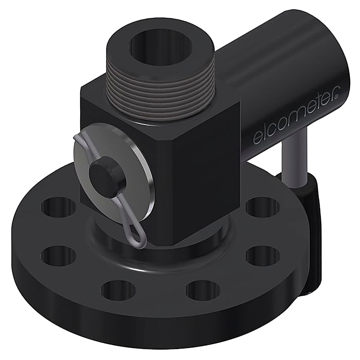 Elcometer Manual Media Shut Off Valve and Flange Assembly