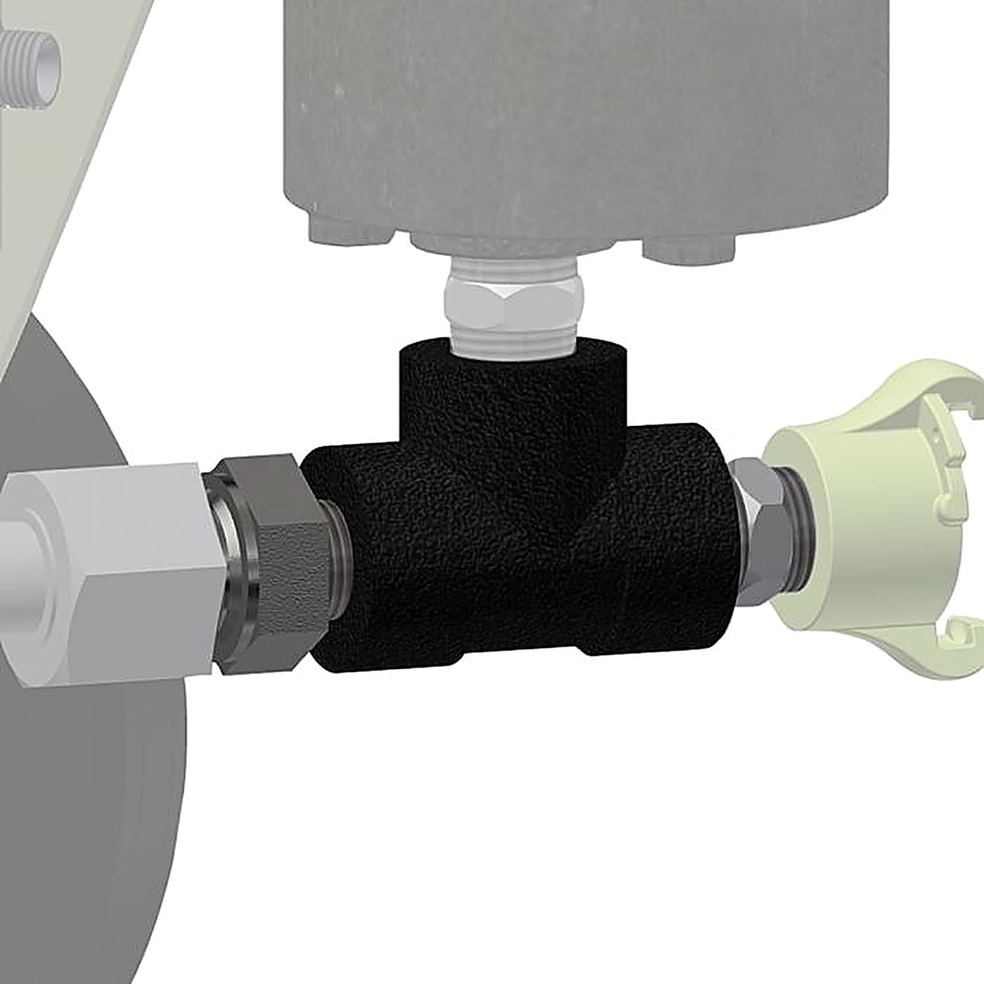 Mini Flat Valve Equal T