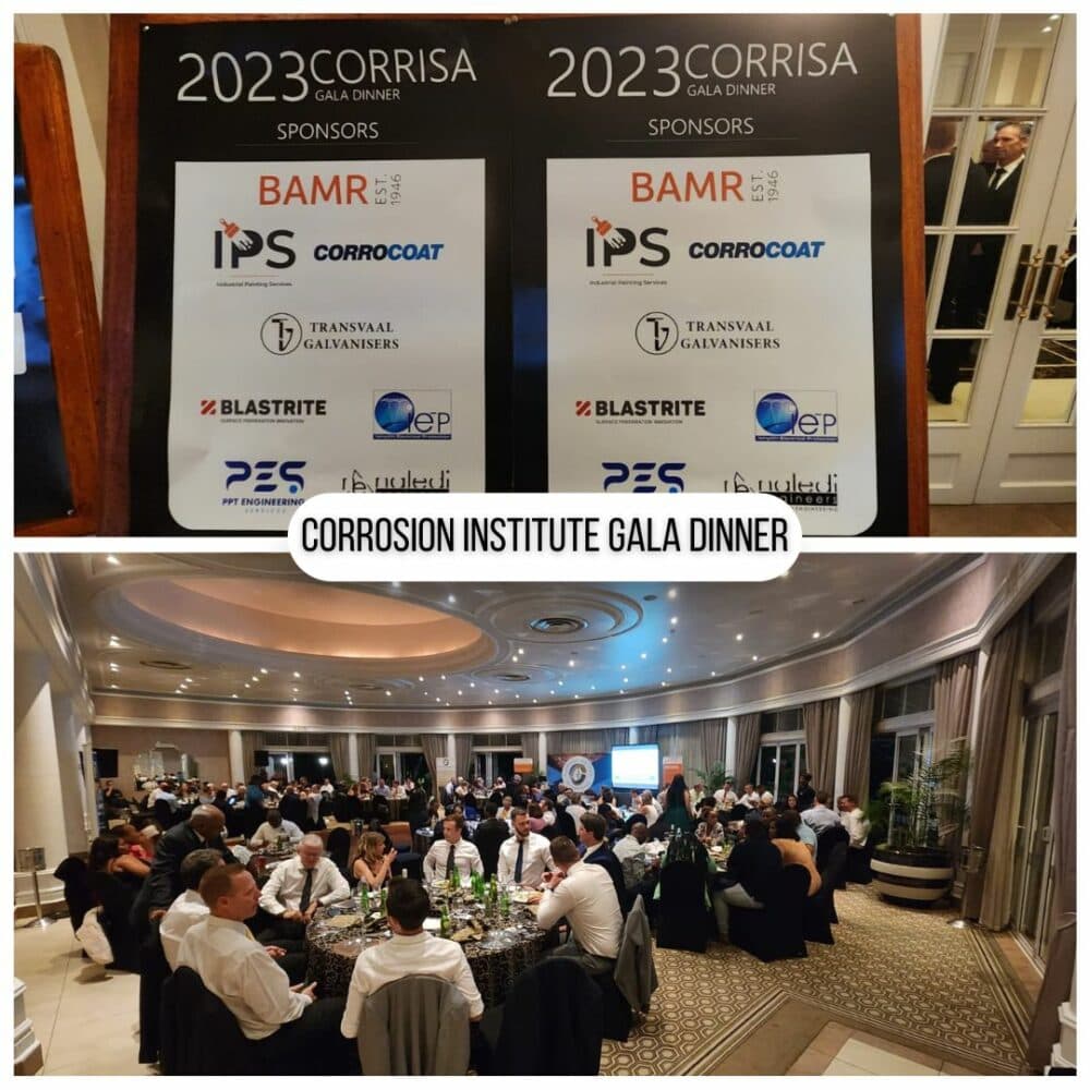 Corrosion Institute Gala Dinner - An unforgettable evening!