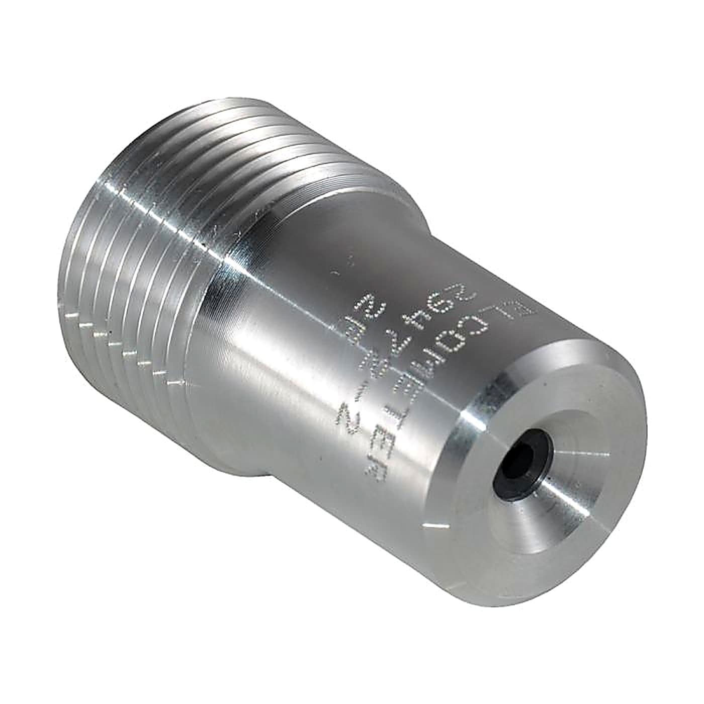 Tungsten Carbide Straight Bore Nozzle with Aluminium Jacket