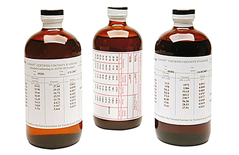 Elcometer 2410 Standard Viscosity Oils for Calibration
