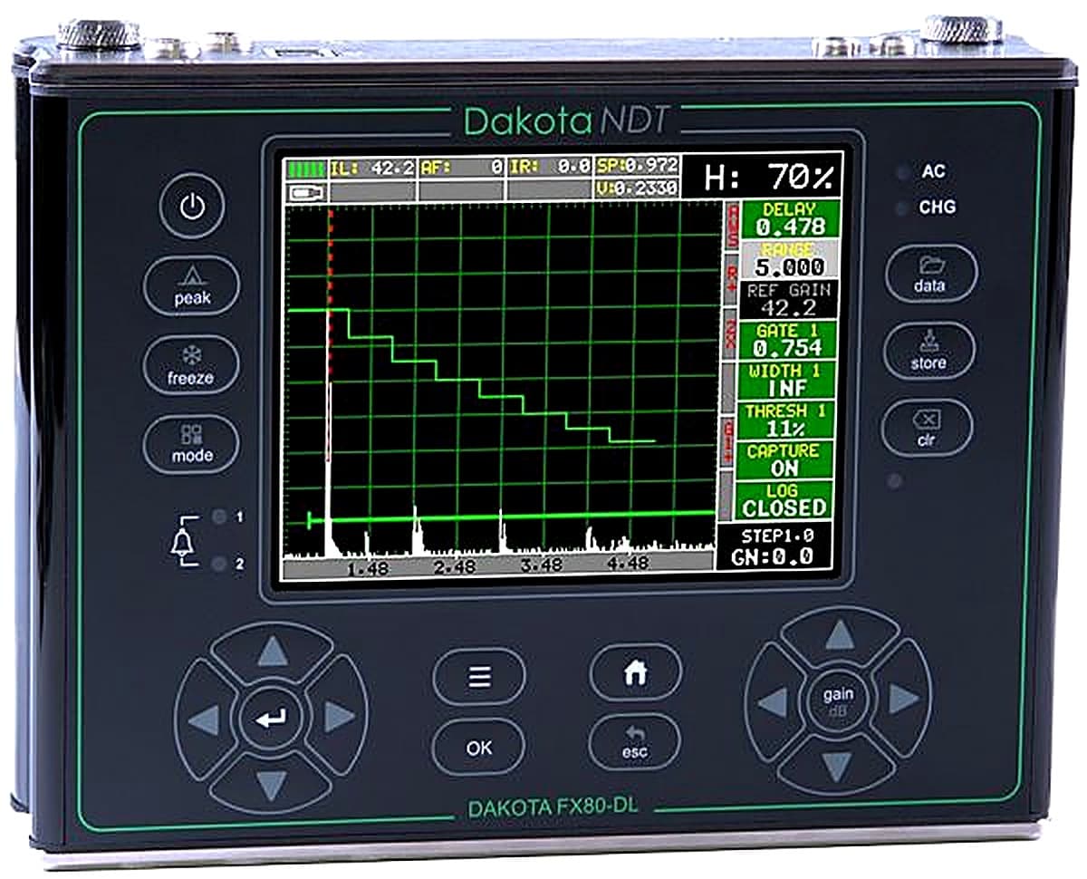 Dakota FX81-DL Benchtop Flaw Detector (DFX-8+)
