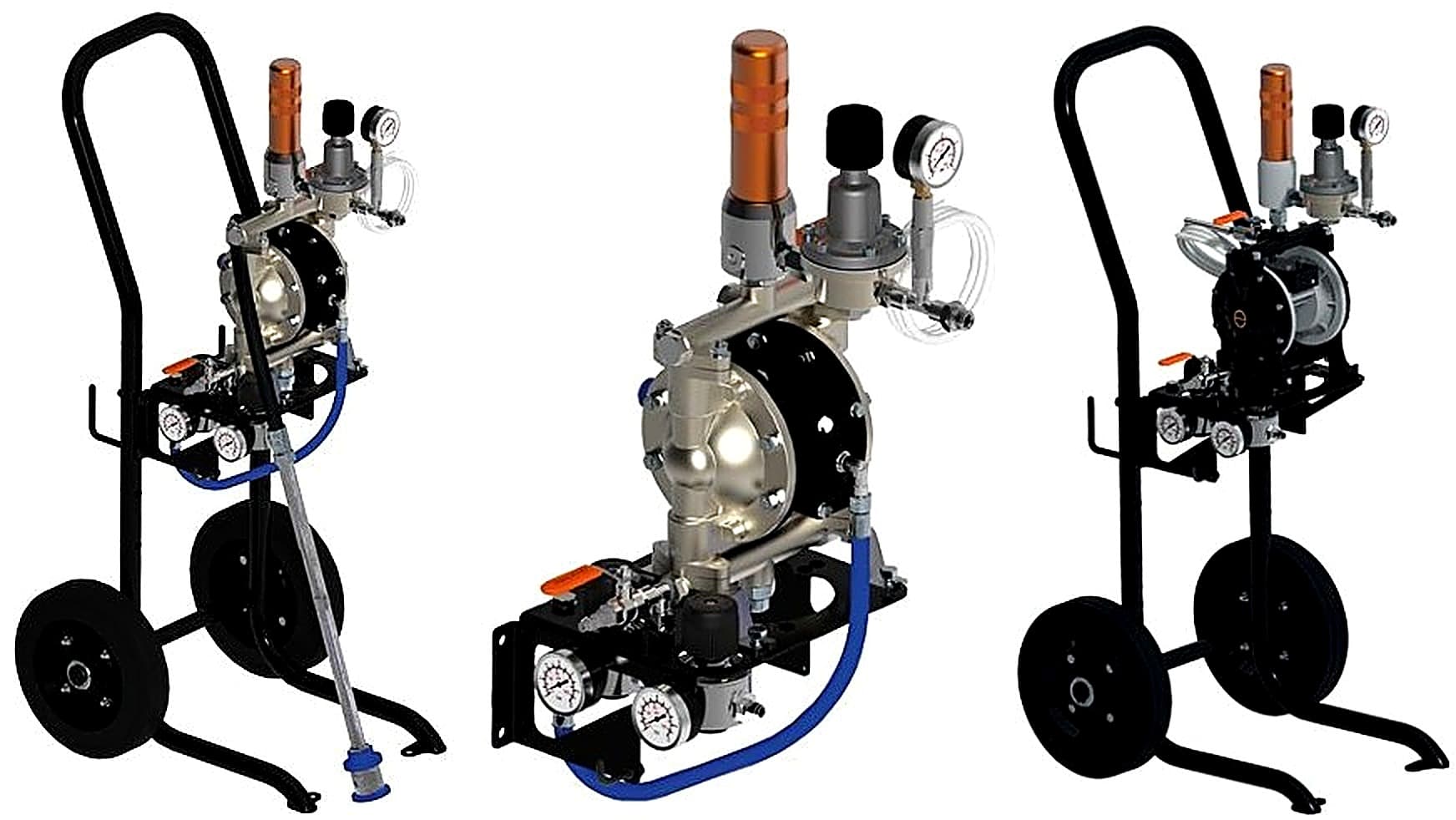 Elcometer KARA Air Operated Double Diaphragm Pumps
