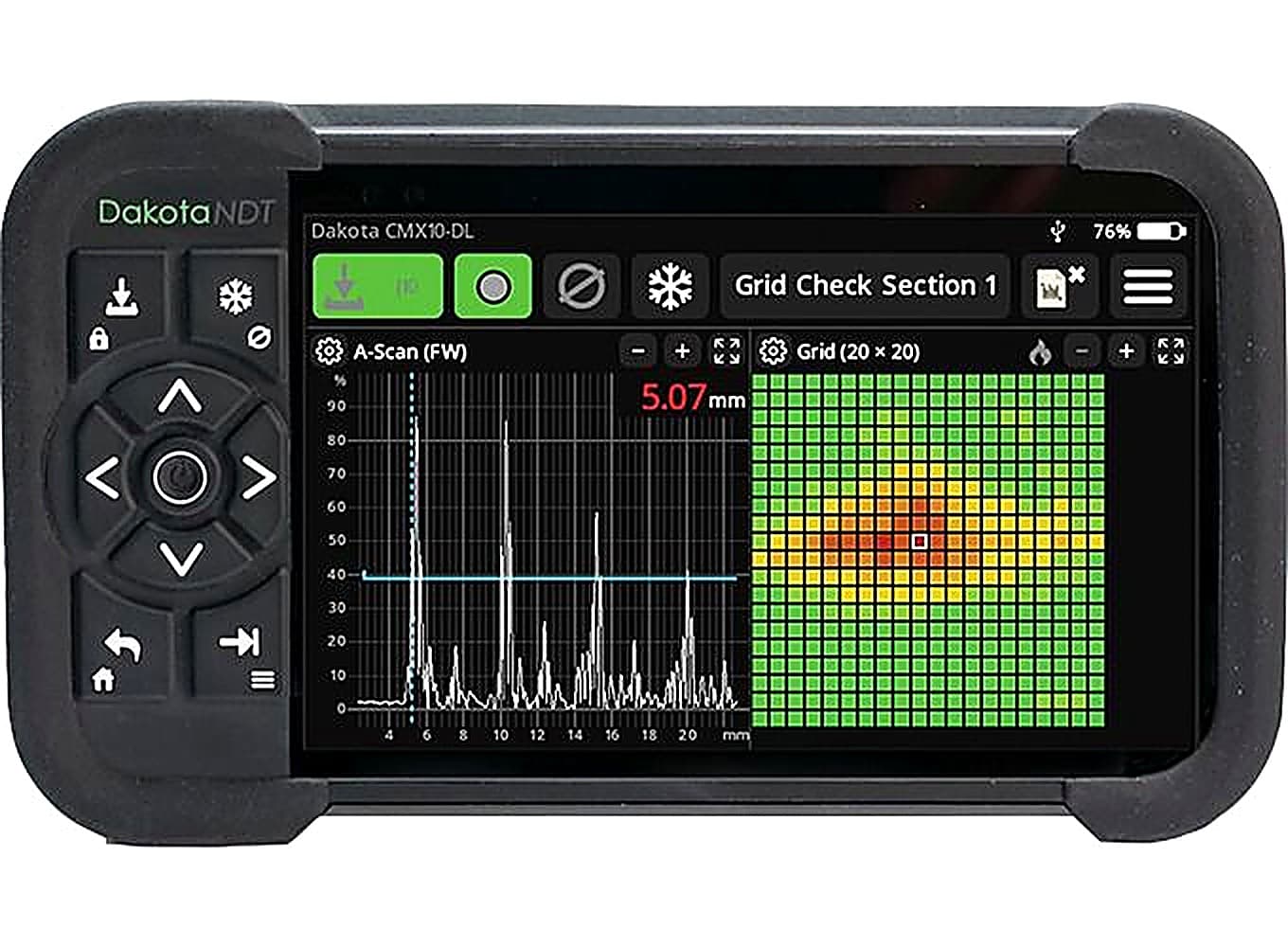 Dakota CMX10-DL Full Wave Capture Thickness Gauge