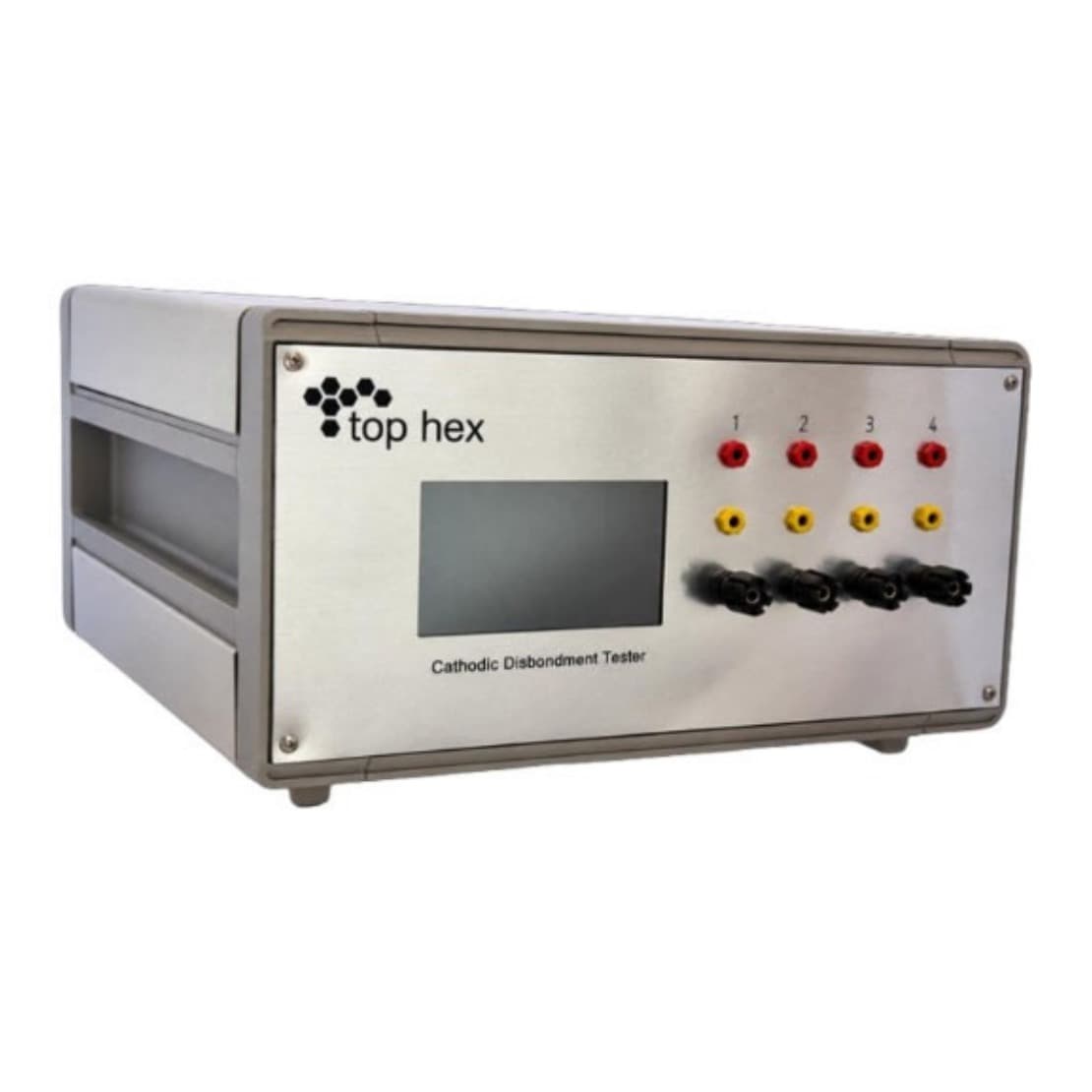 Top Hex 4 Channel Cathodic Disbondment Tester with touchscreen and four test channels