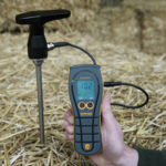 Digital balemaster moisture meter